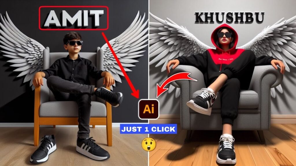 Best 3D Wings Attitude Boys/Girls Ai Photo – Bing Image Creator 2024